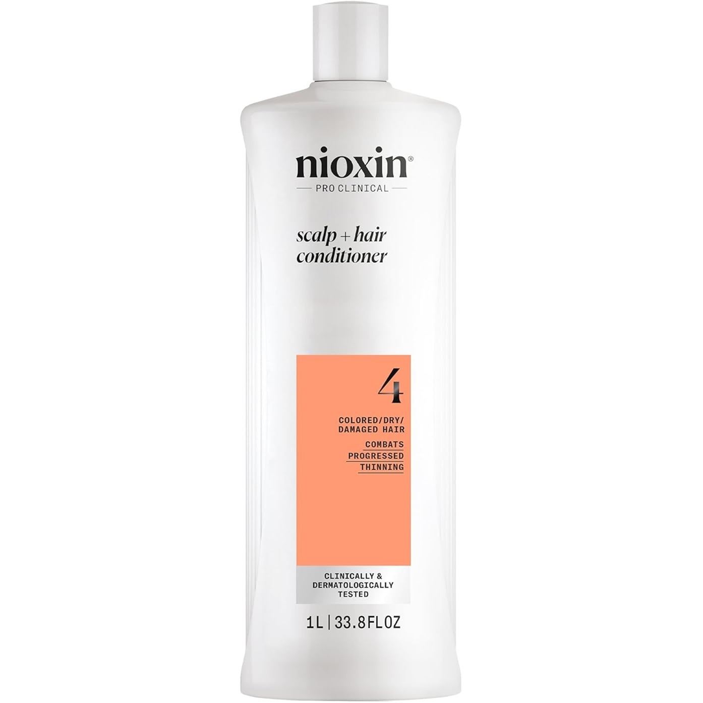Nioxin-4 Acondicionador Densificador para Cabello Teñido 1000ml