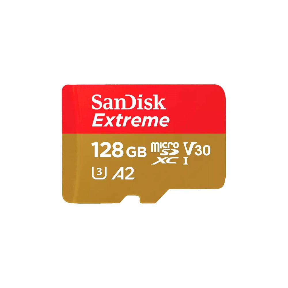 Memoria Micro SD Sandisk 128GB Extreme - R:190mb - W:90mb