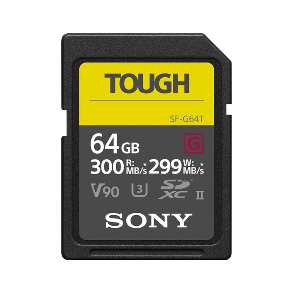 Memoria SD Sony 64GB Tough R:300mb - W:299mb