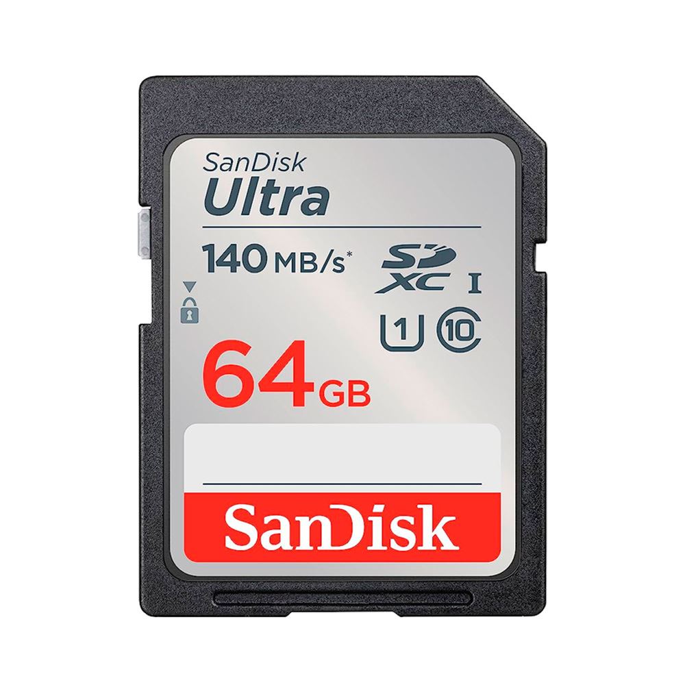 Memoria SD Sandisk 64GB - Ultra - R140mb