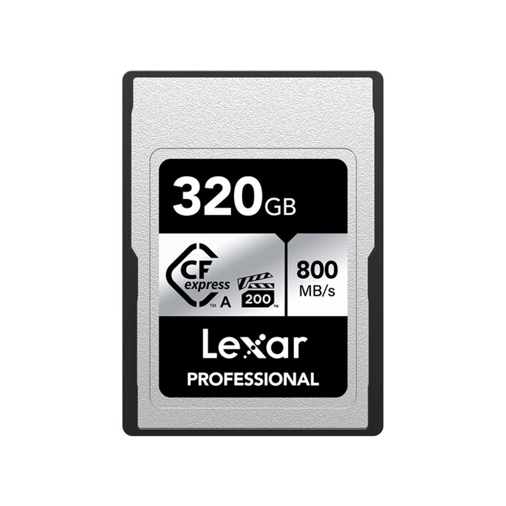 Memoria CFexpress Lexar Professional 320GB Type A - Silver Series - R:800mb - W:700mb