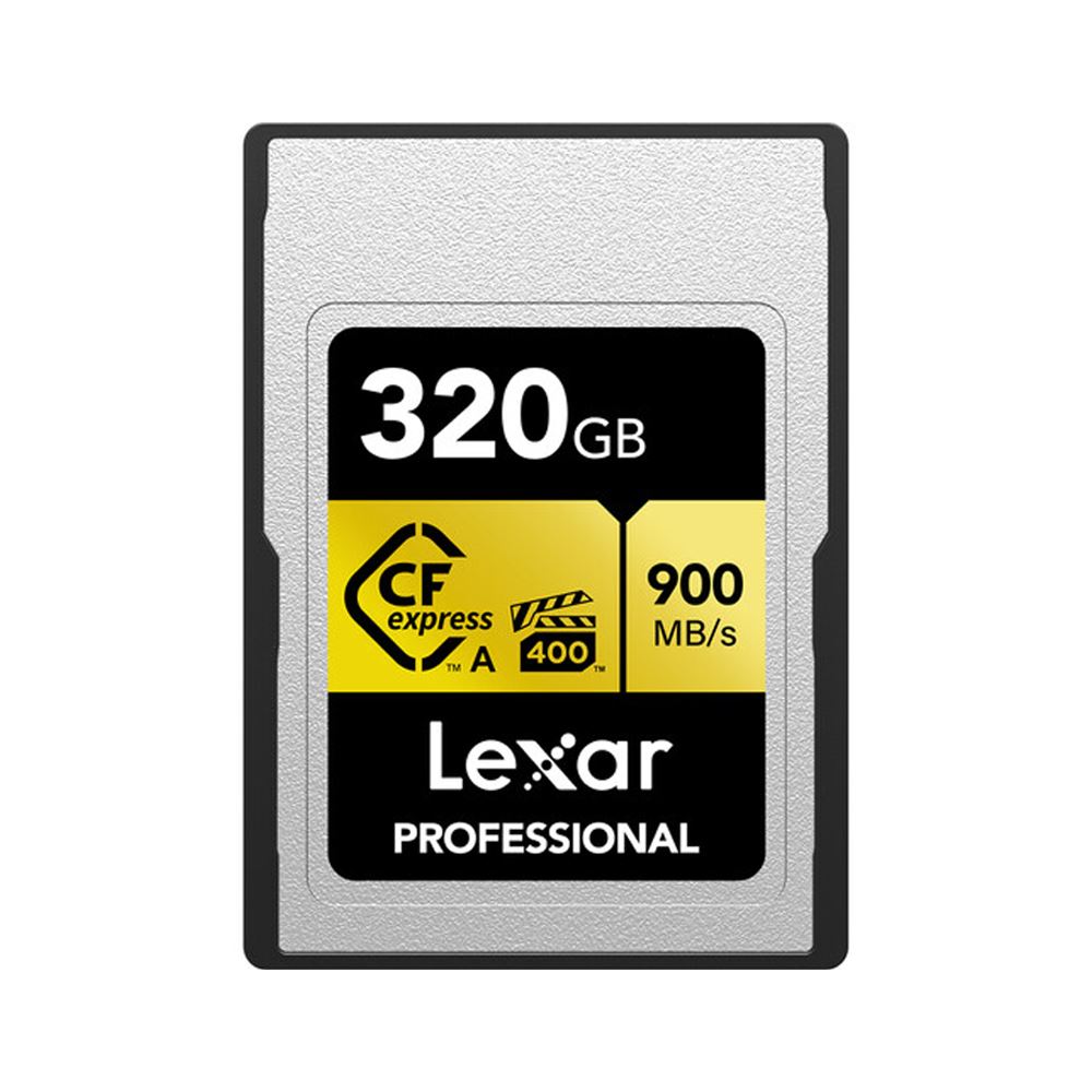 Memoria CFexpress Lexar Professional 320GB Type A - Gold Series - R:900mb - W:800mb
