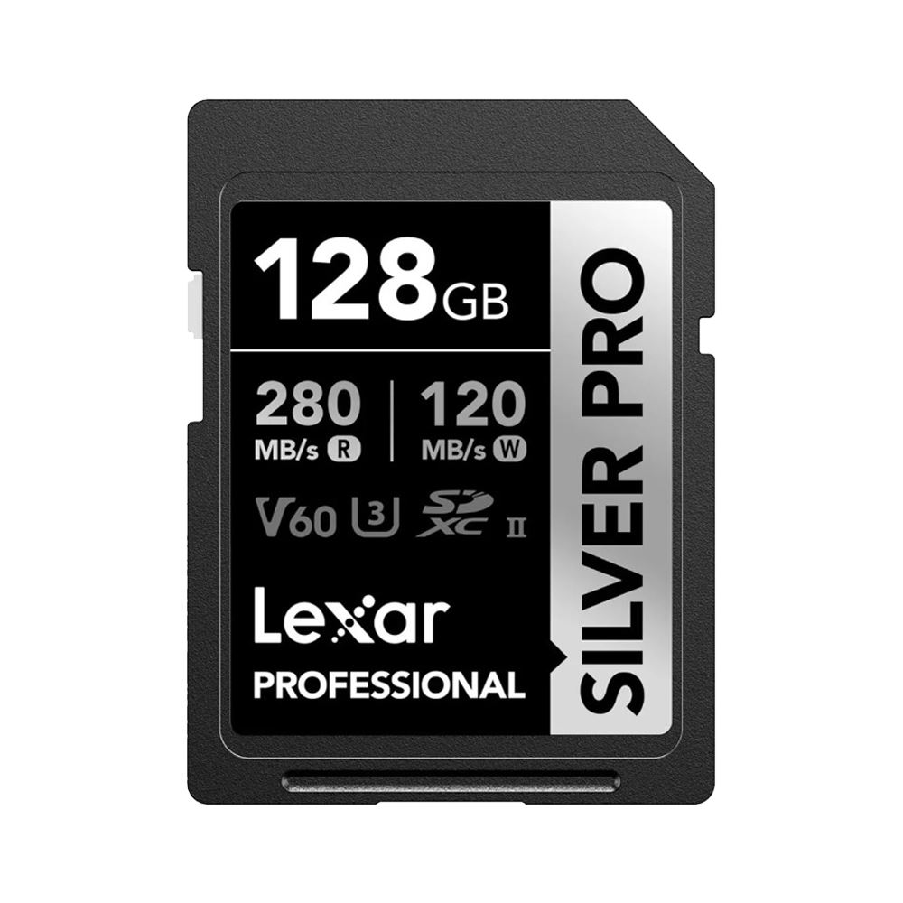 Memoria SD Lexar Professional 128GB SILVER PRO - R:280mb - W:120mb