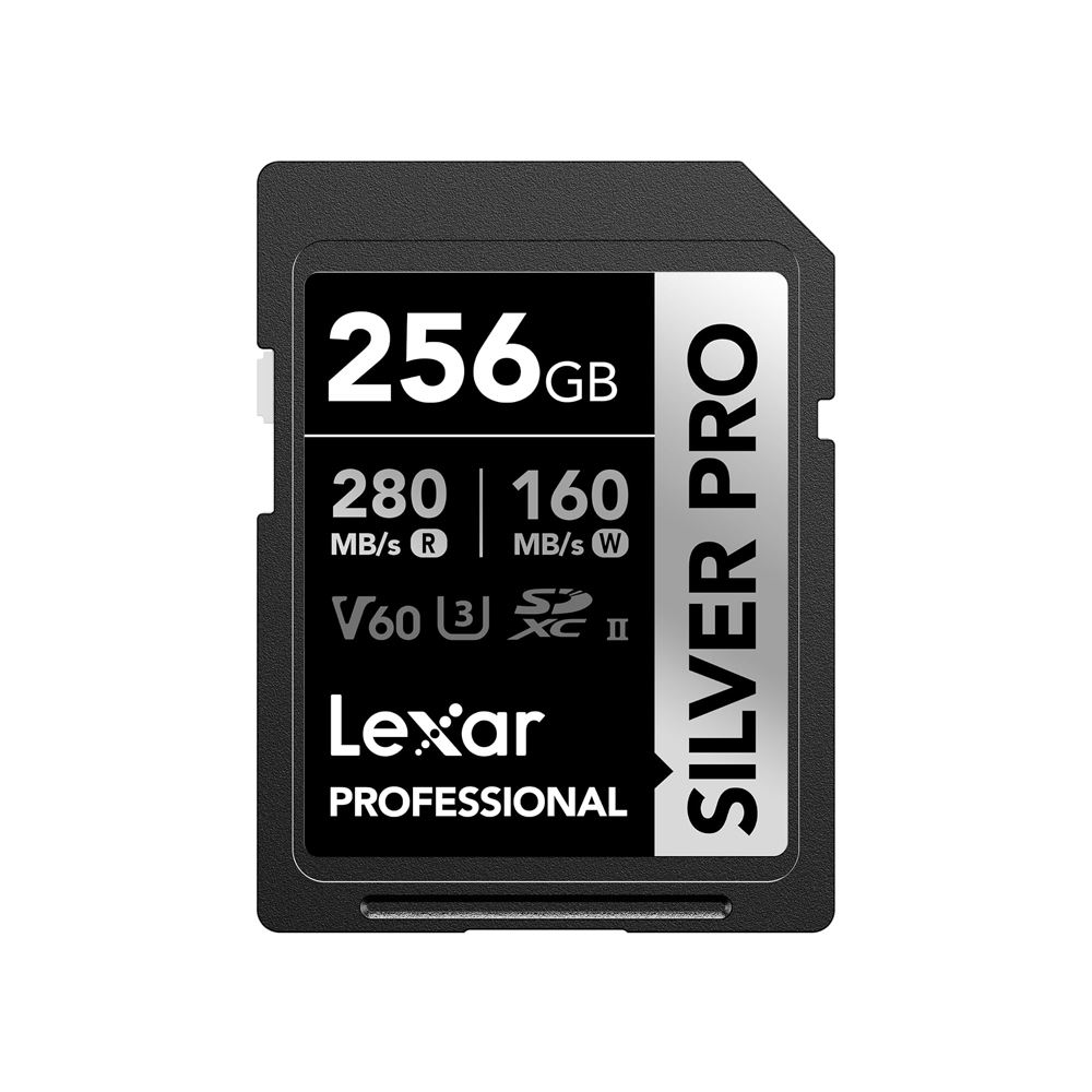 Memoria SD Lexar Professional 256GB SILVER PRO - R:280mb - W:160mb