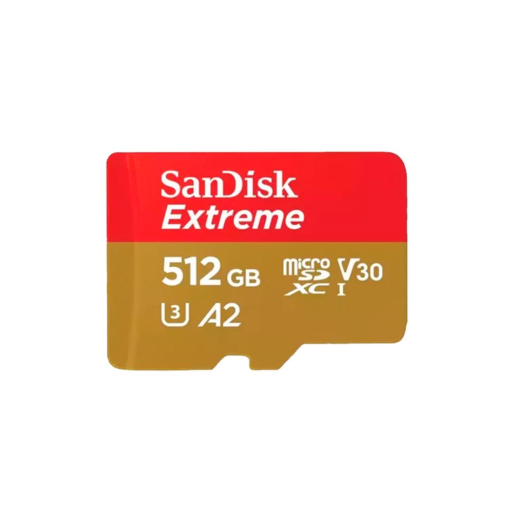 Memoria micro SD Sandisk 512GB Extreme - R190mb - W130mb