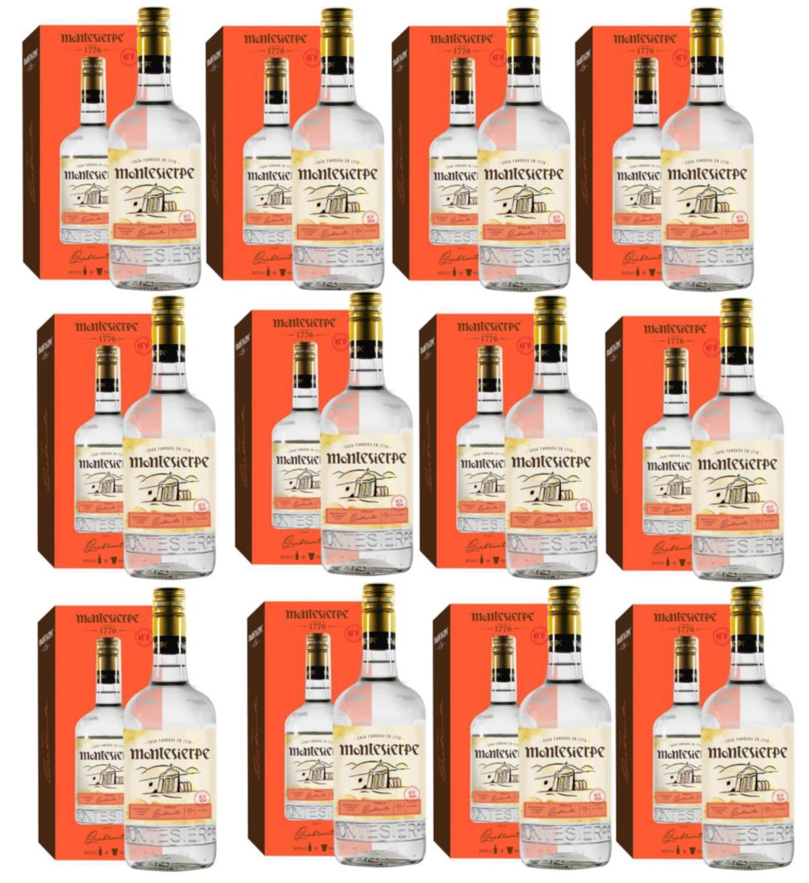 PISCO QUEBRANTA 700 ML - 12 UND