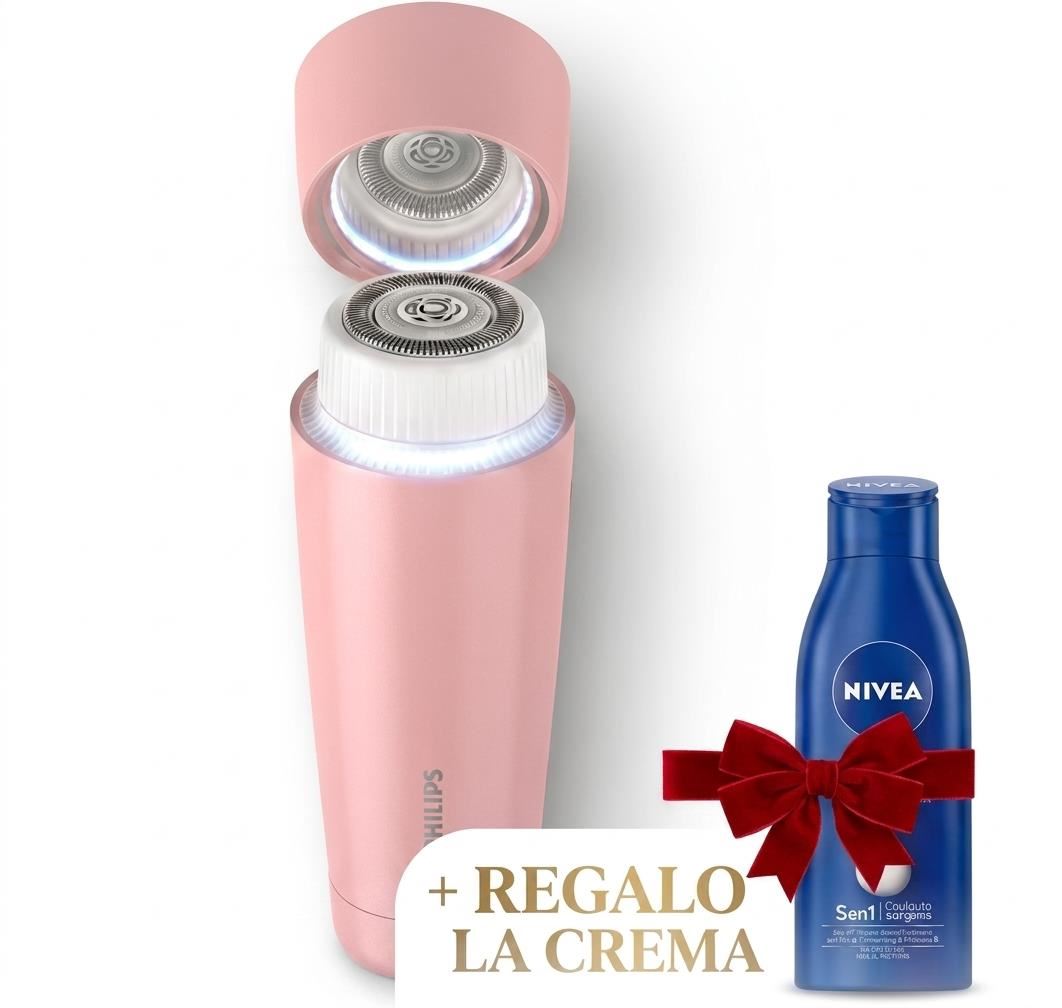 Philips 5000 Series BRR454/00 con Luz LED + Regalo Nivea Body Milk Piel Extra Seca 250 ml