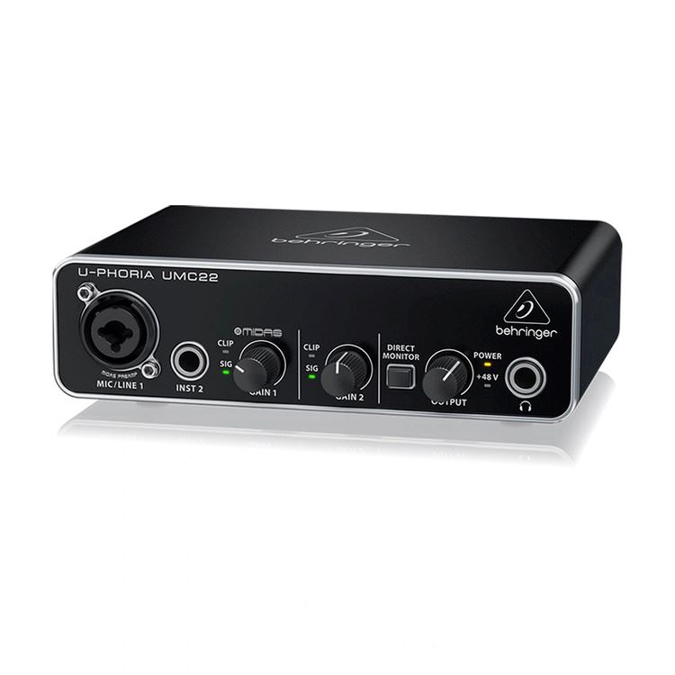 Interfaz de Audio Behringer UMC22