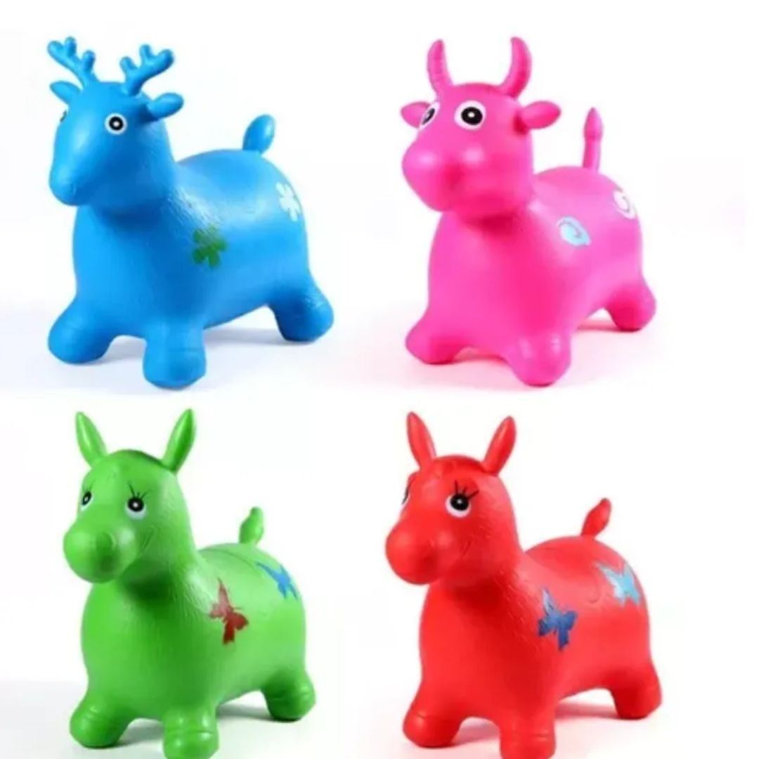 Inflable Saltarín Juguete Burro Para Niños Musical