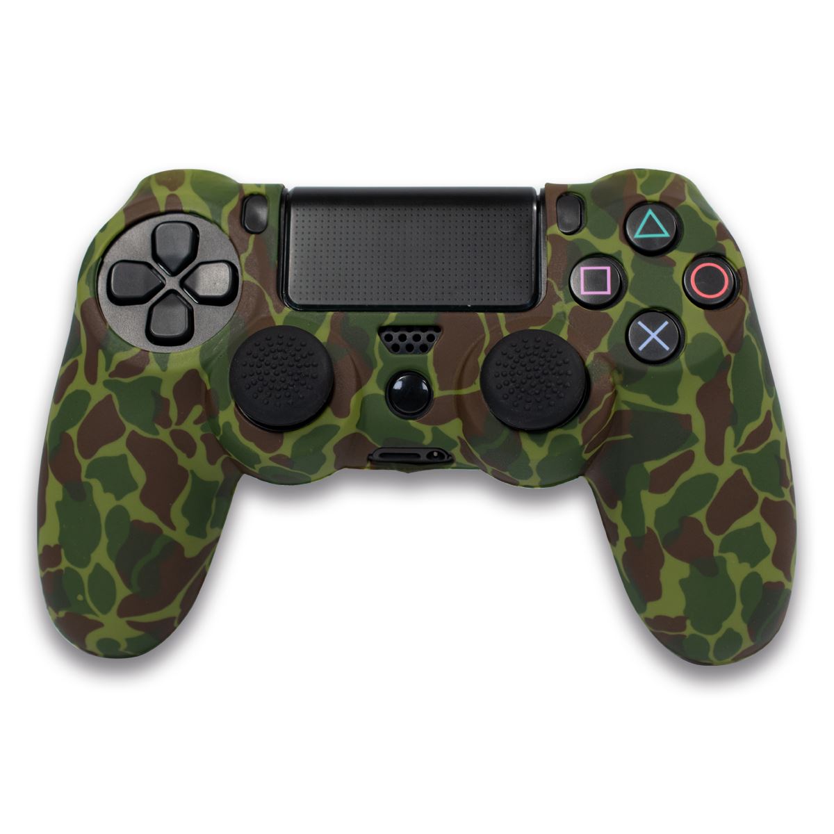Funda de Silicona para Mando de PS4 Verde Oscuro