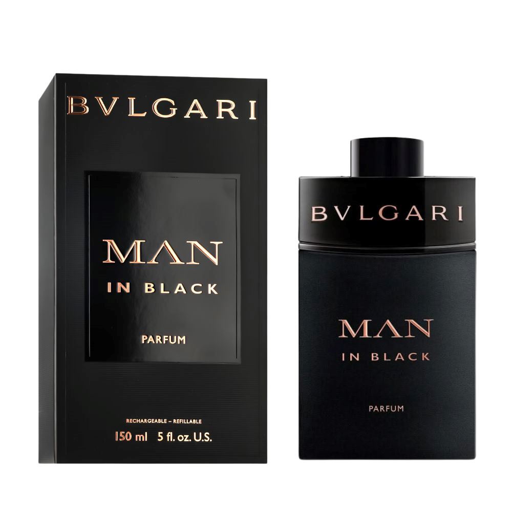 BVLGARI MAN IN BLACK FOR MEN PARFUM 150 ML