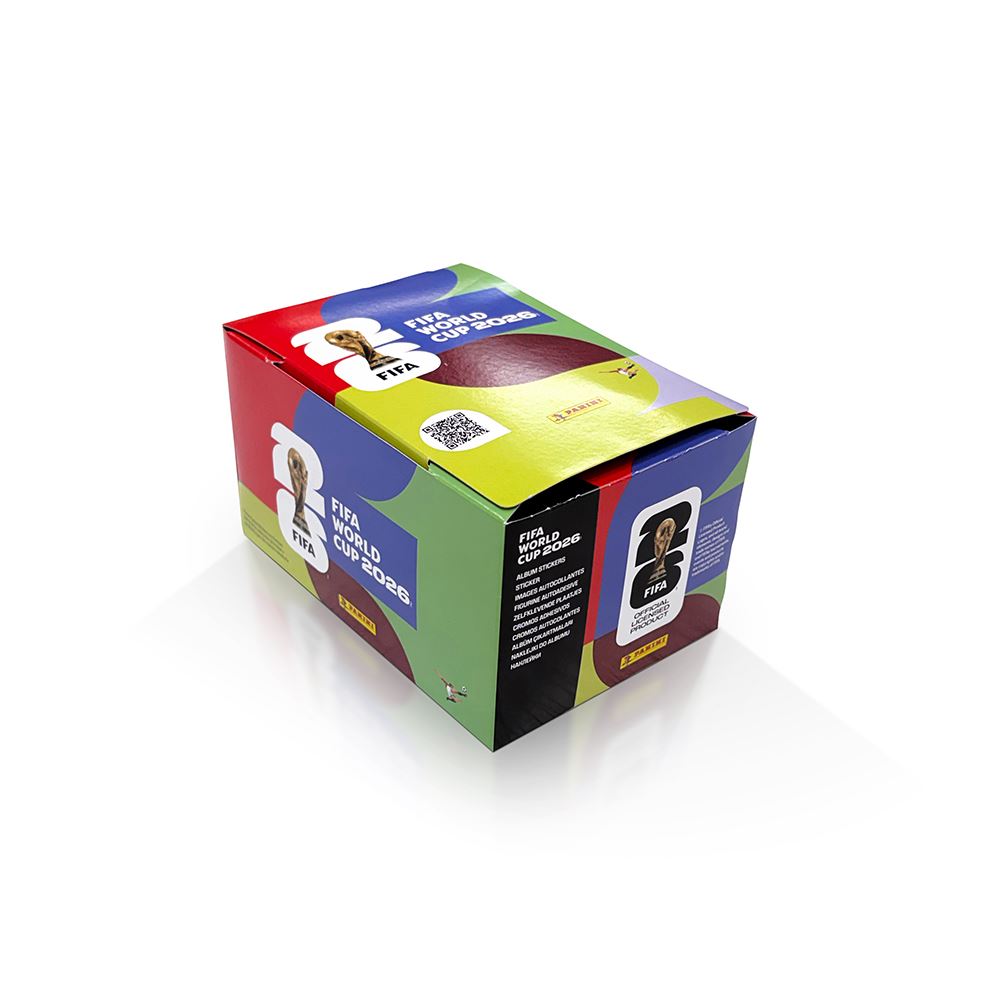 PREVENTA ALBUM COPA MUNDIAL 2026 PANINI – PAQUETON (104 SOBRES)