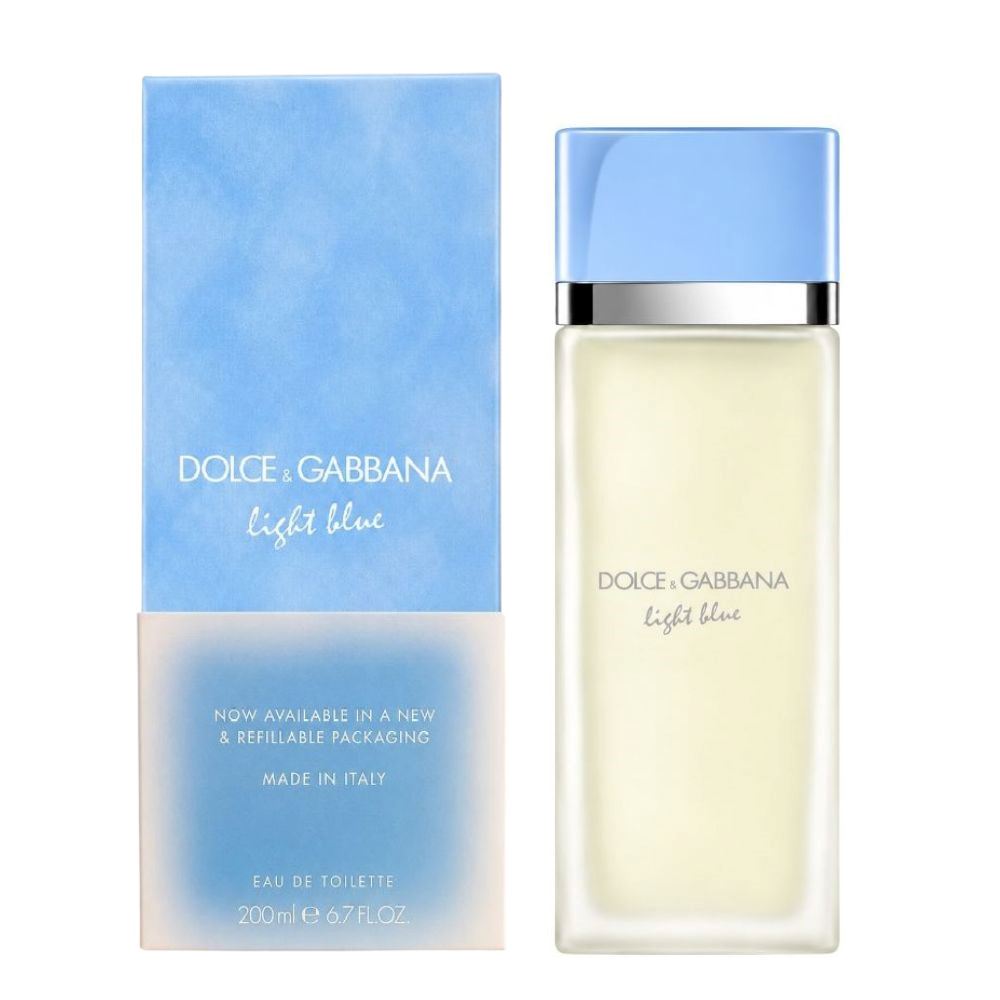 DOLCE & GABBANA LIGHT BLUE FOR WOMEN EDT 200 ML