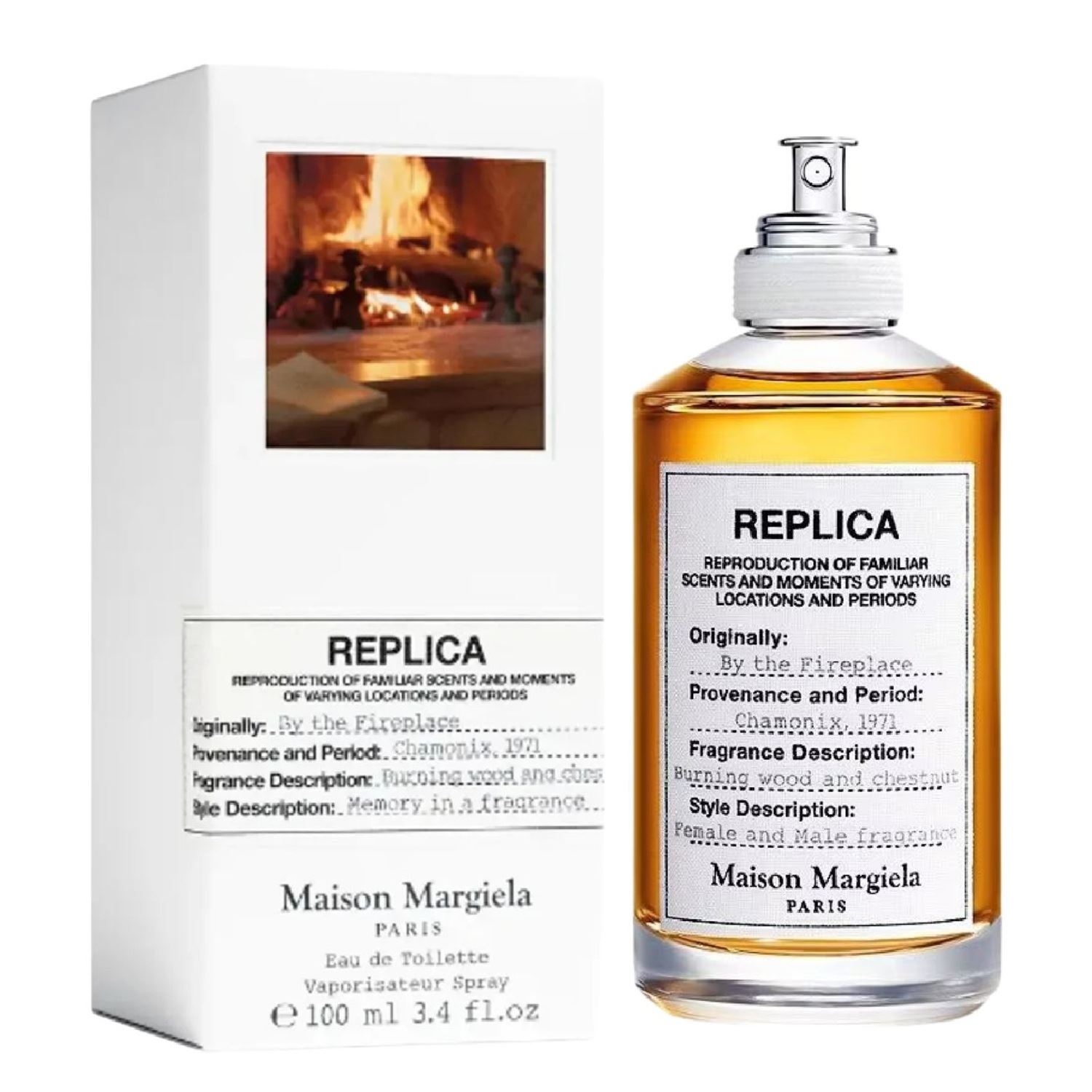 MAISON MARGIELA REPLICA BY THE FIREPLACE EAU DE TOILETTE 100 ML