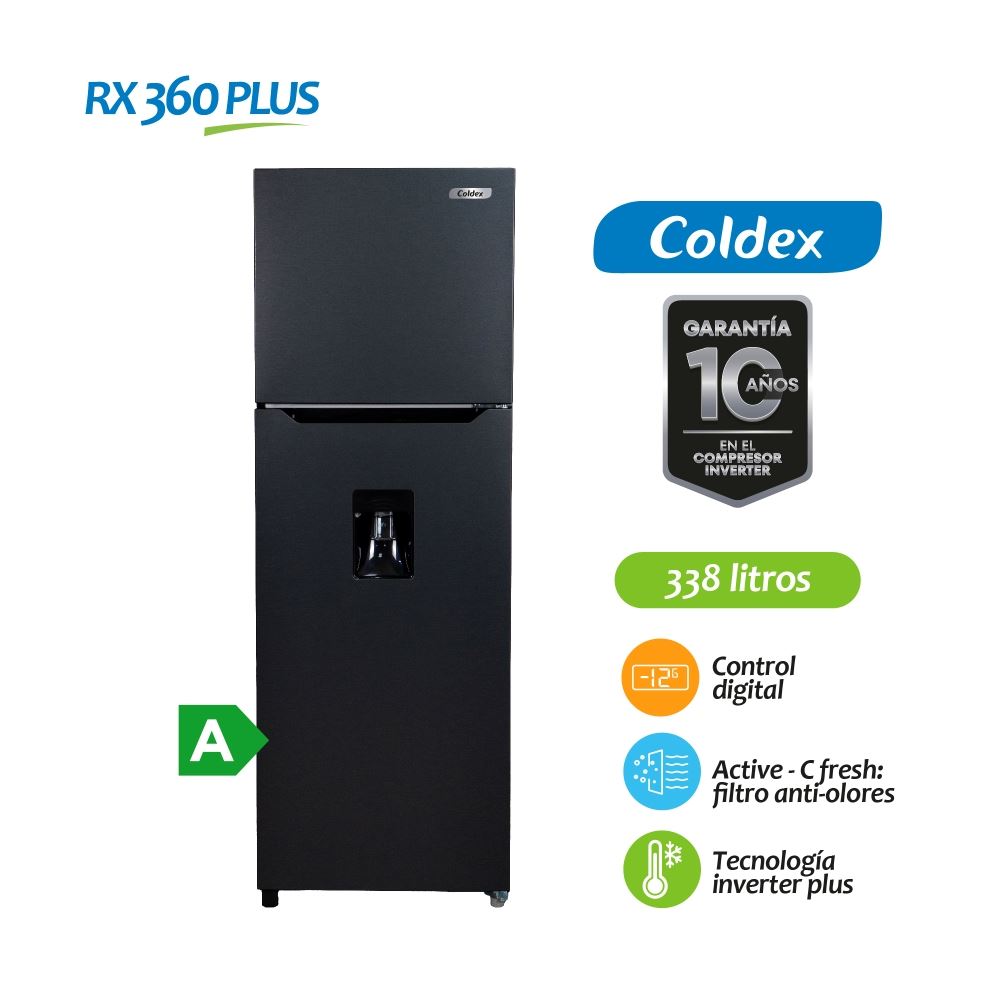 Refrigeradora Coldex 338LT NF RX360PLUS