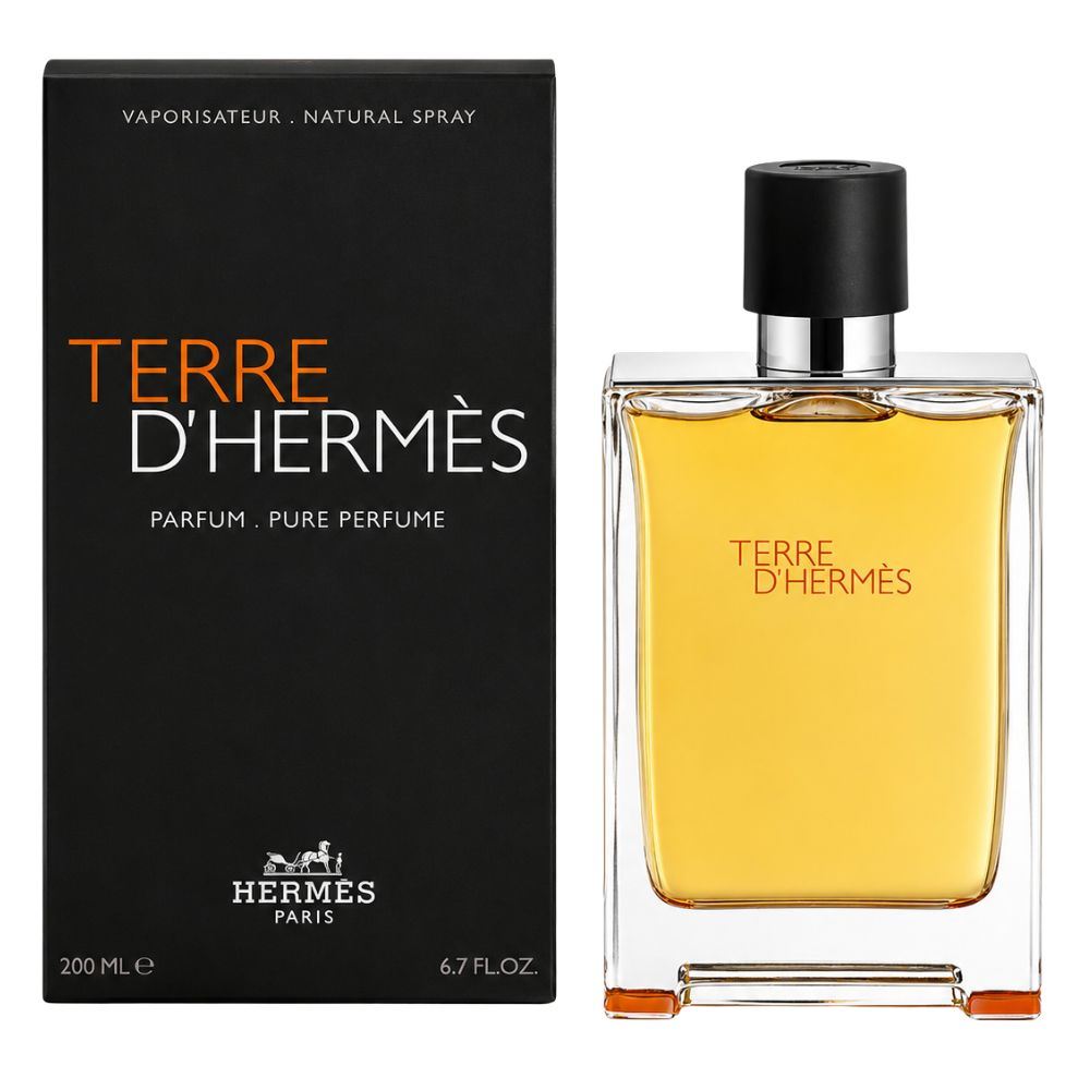HERMES TERRE D'HERMES FOR MEN PURE PARFUM 200 ML