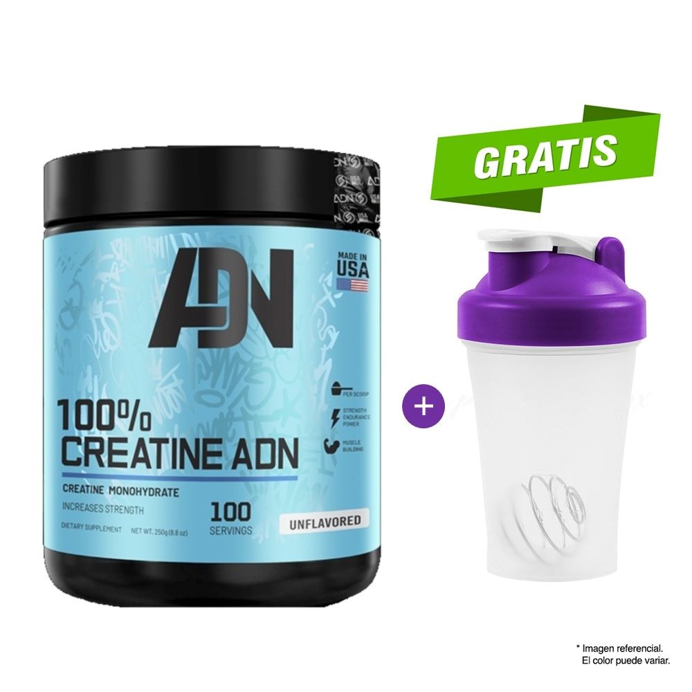 CREATINE CREATINA MONOHIDRATADA 250 GR ADN NUTRITION