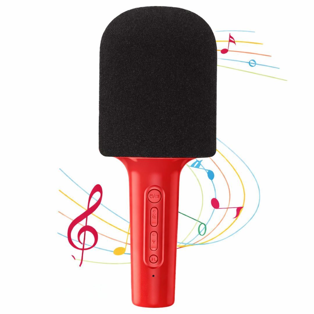 Micrófono Inalámbrico con Altavoz para Karaoke Cambio de Voz E-4905