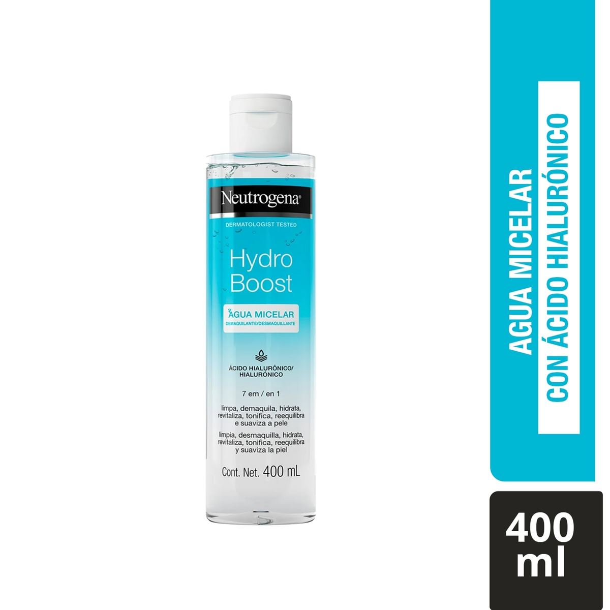 Agua Micelar Neutrogena Hydro Boost 400 Ml