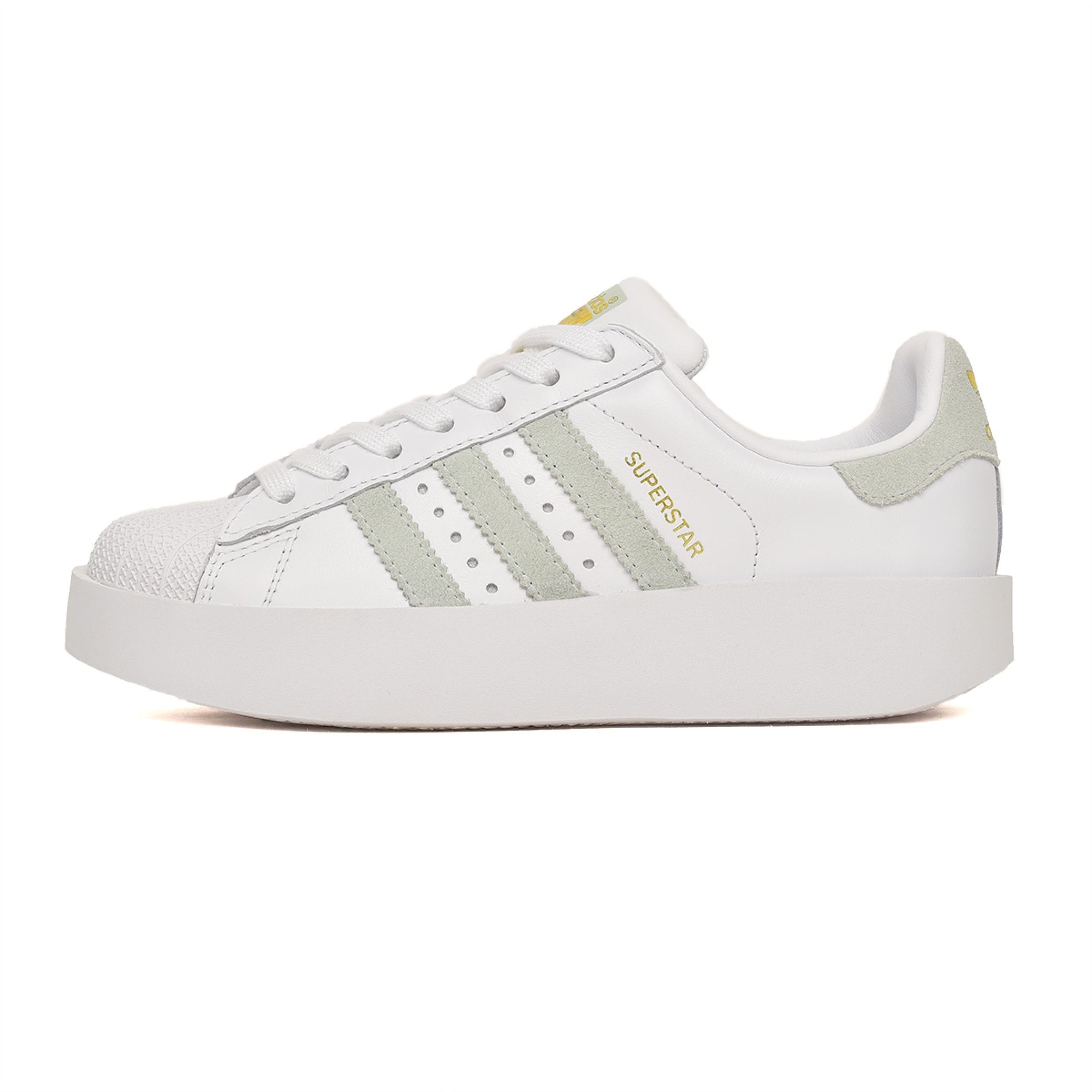 adidas superstar bold blancas