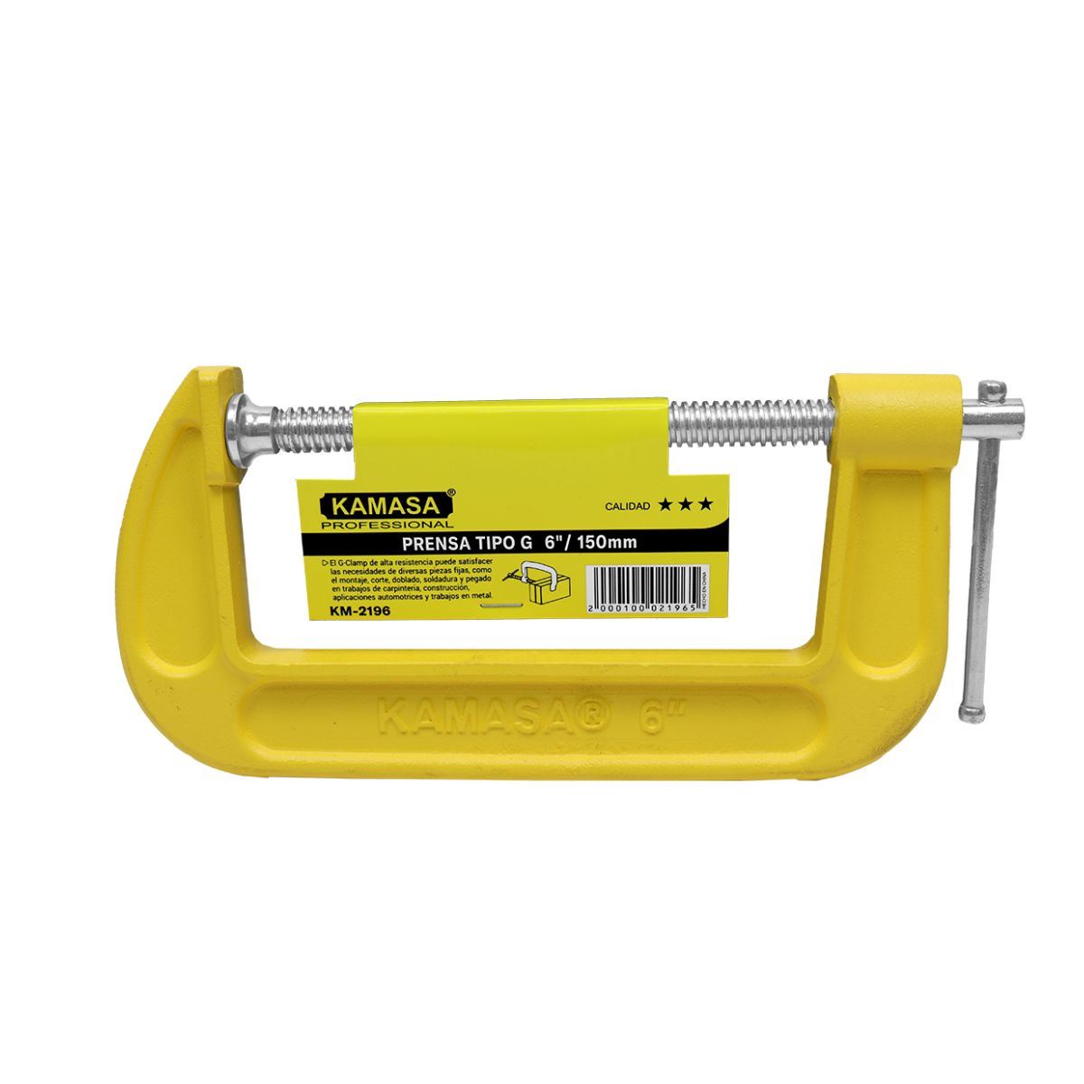Prensa tipo G 6" Kamasa