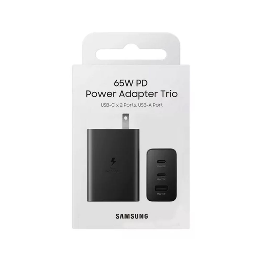 Cargador Samsung 65W Power Adapter Trio