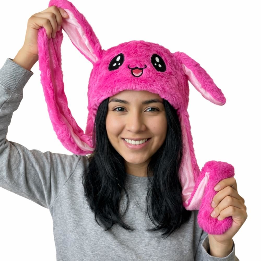 GORROS DE DISEÑO CON OREJAS MOVIBLES Y LUCES