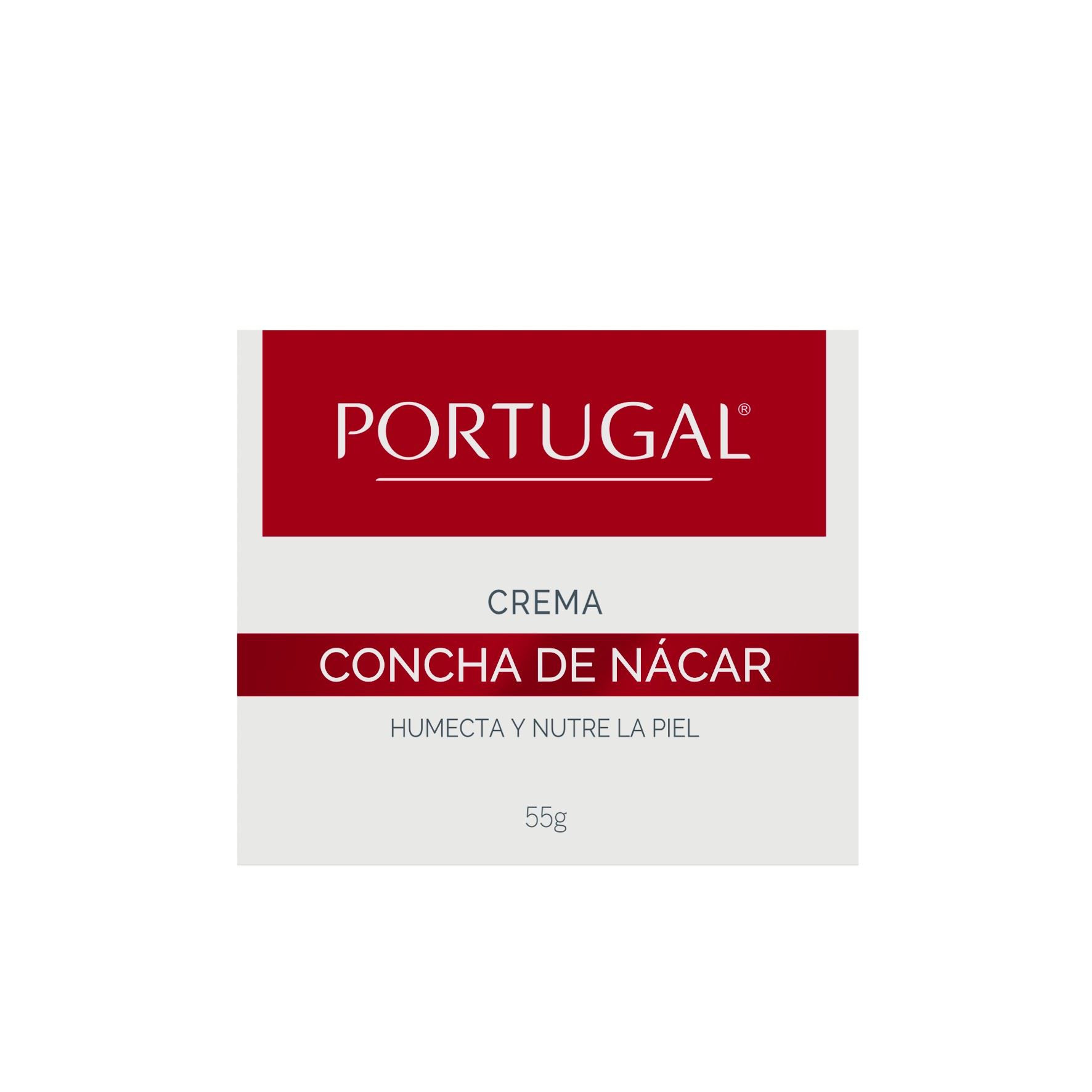 Crema Facial Concha de Nacar Portugal - Frasco 55 G