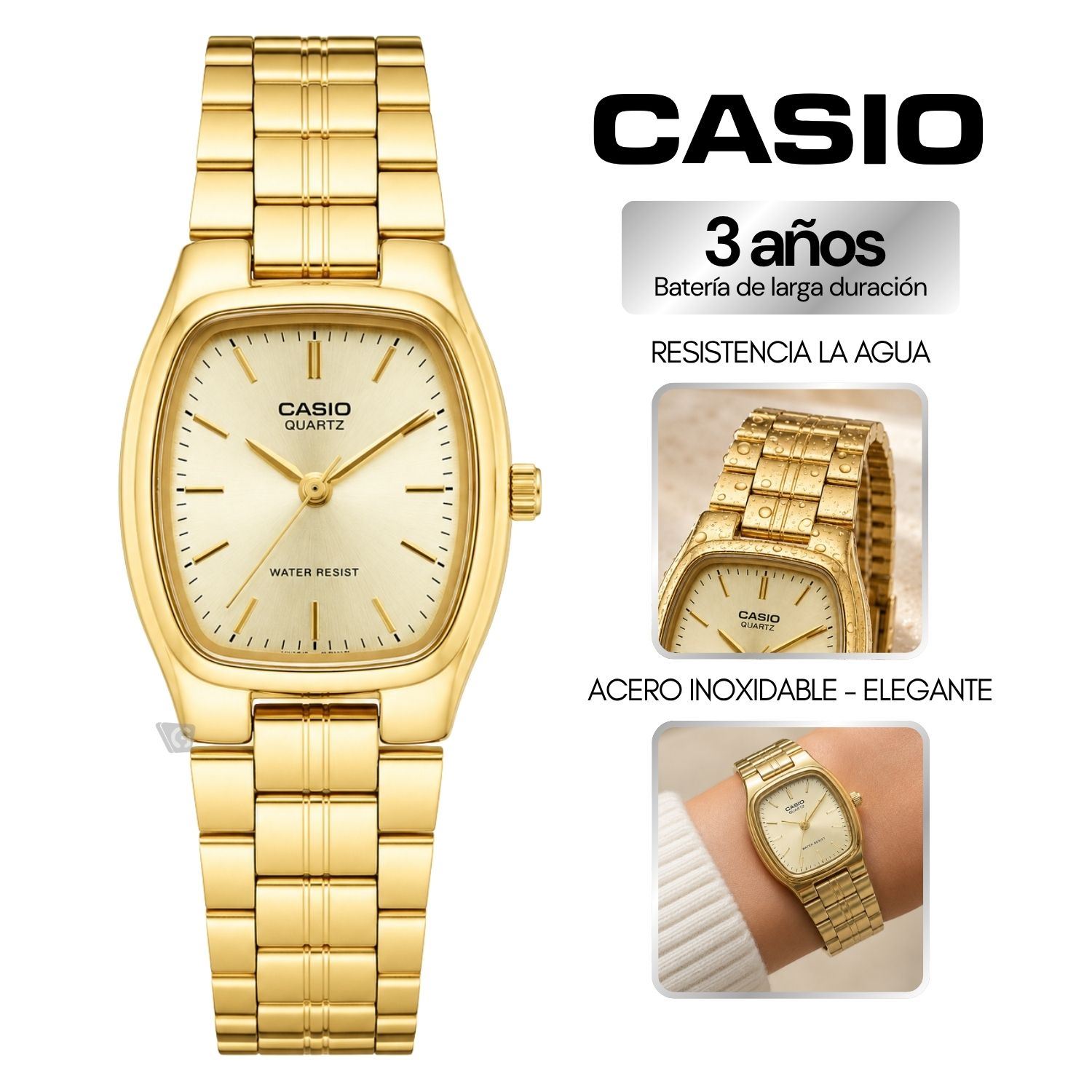 Reloj Casio Para Mujer LTP-1169N-9A