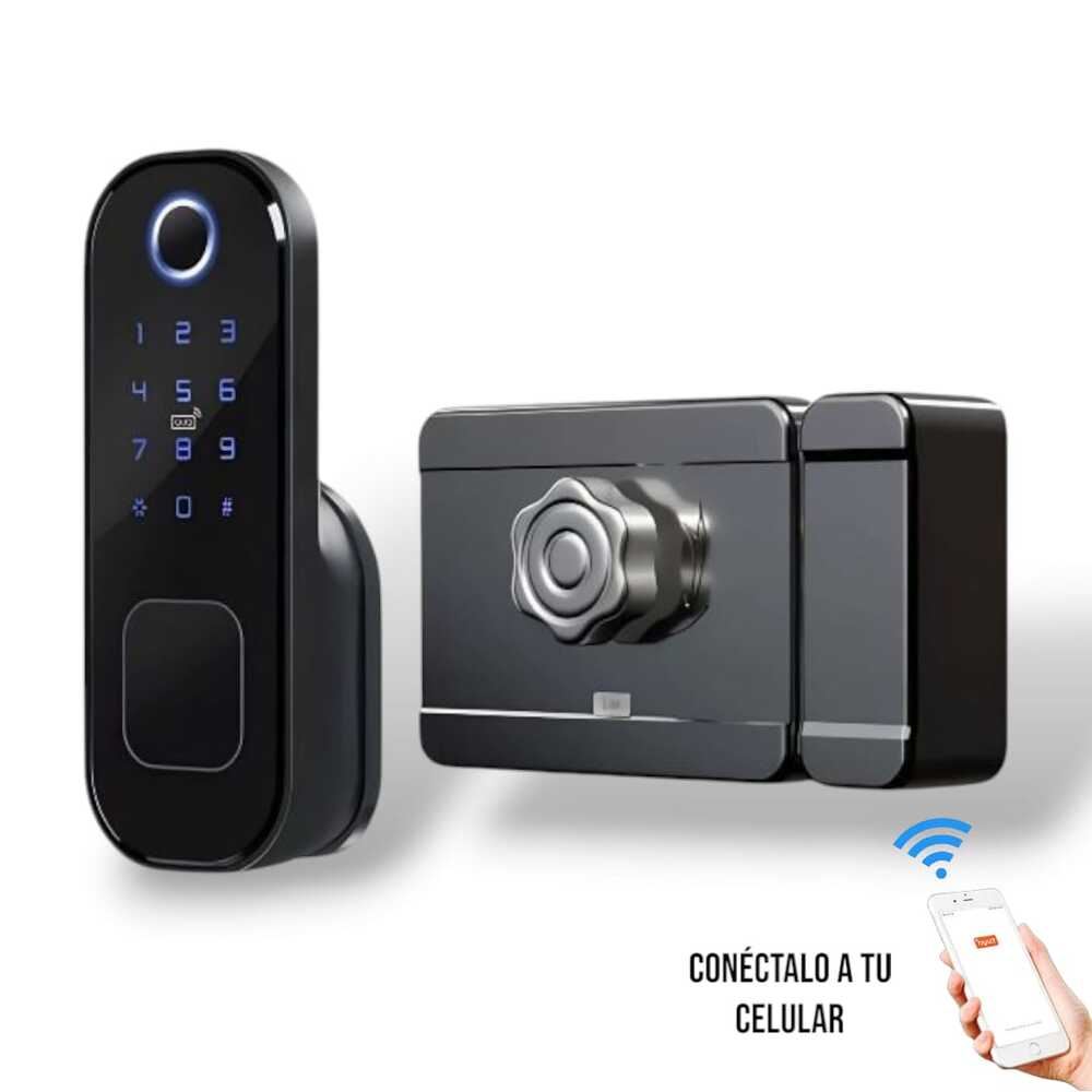 Cerradura Inteligente Rim Clásica 6 Métodos smart - Color negro