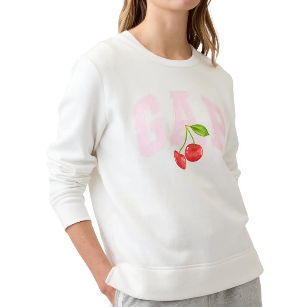 POLERA GAP LOGO ESSENTIAL CHERRY T-L