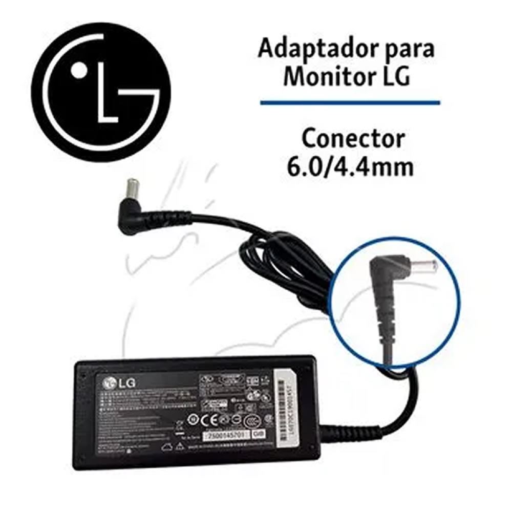 Cargador Para Monitor LG 19v (6.5* 4,4 Mm )