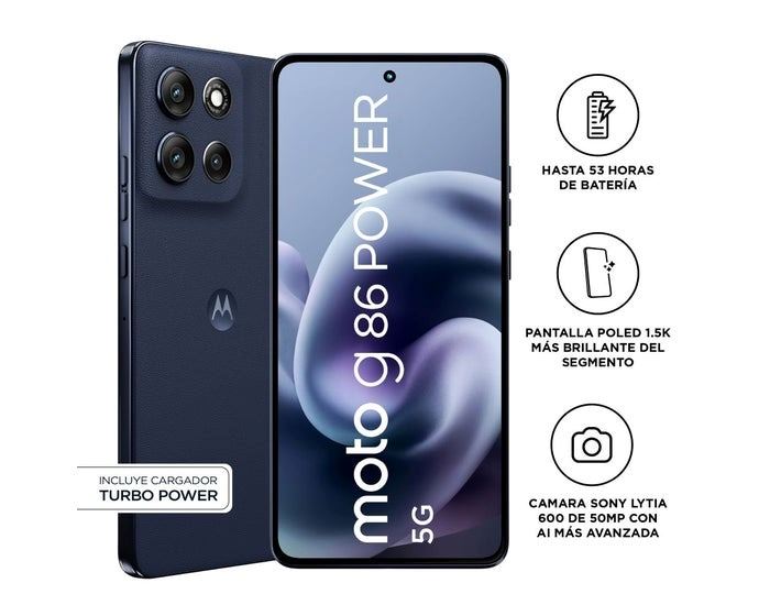 CELULAR MOTOROLA G86 8 RAM 256GB AZUL