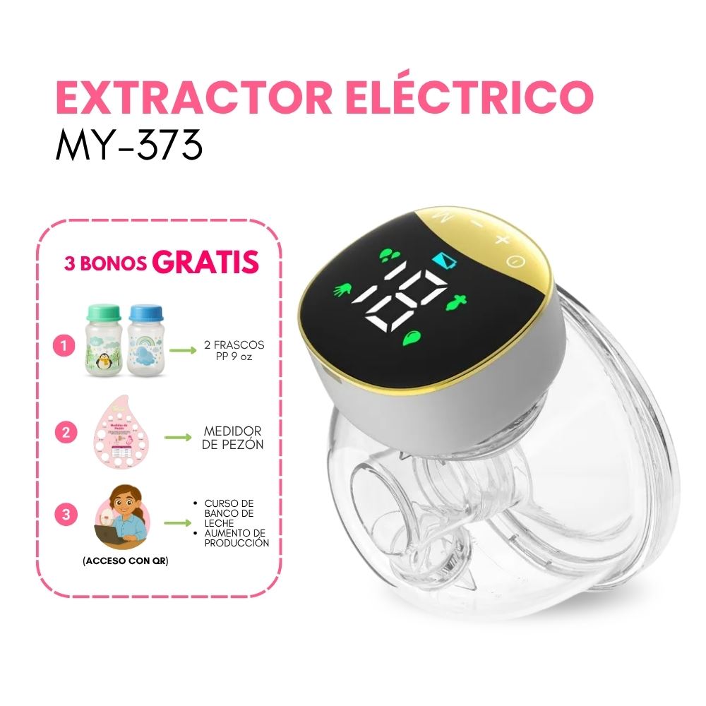 Extractor de Leche Eléctrico Manos Libres MY373