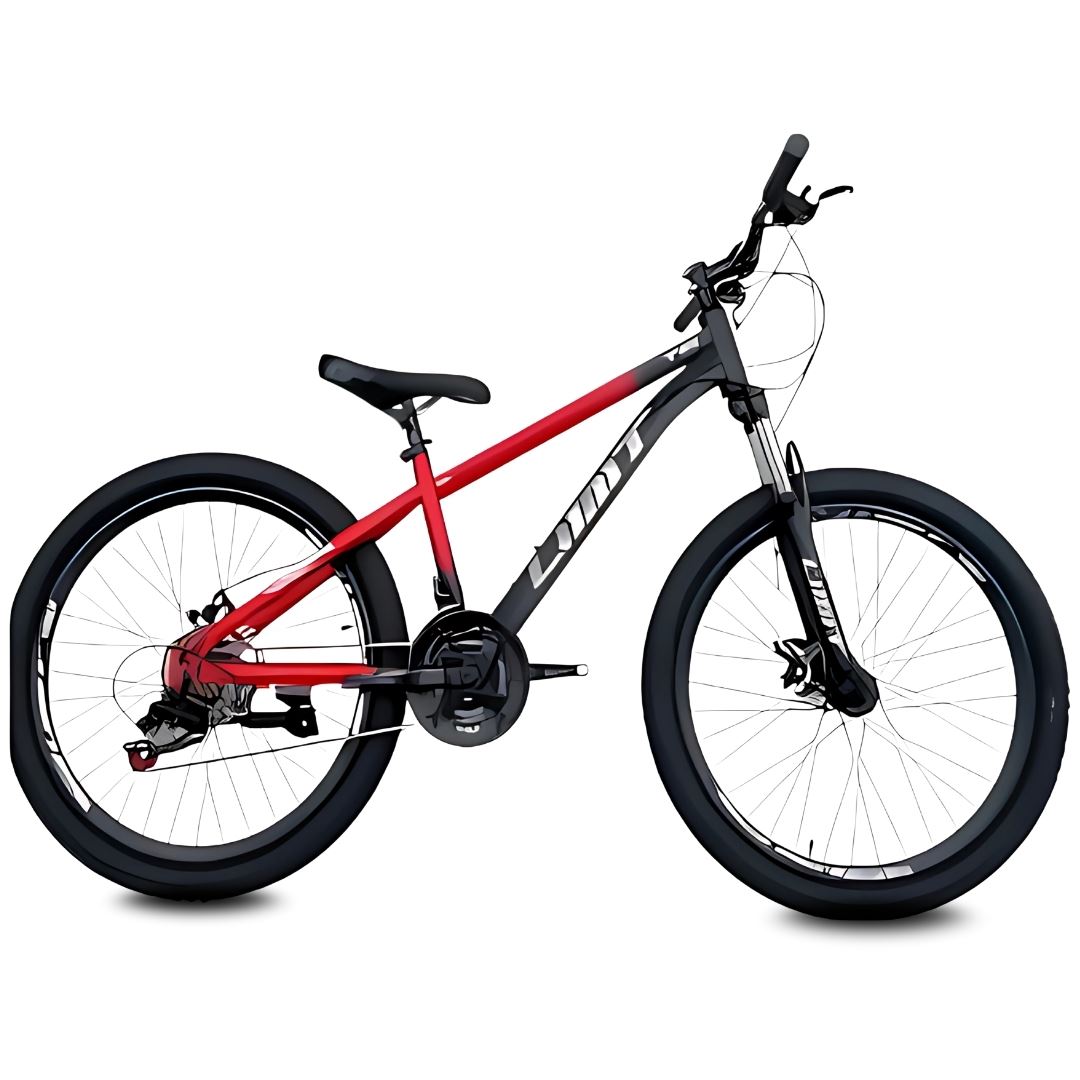 Bicicleta Deportiva Aro 24 «LIMIT» Edición Limitada Red