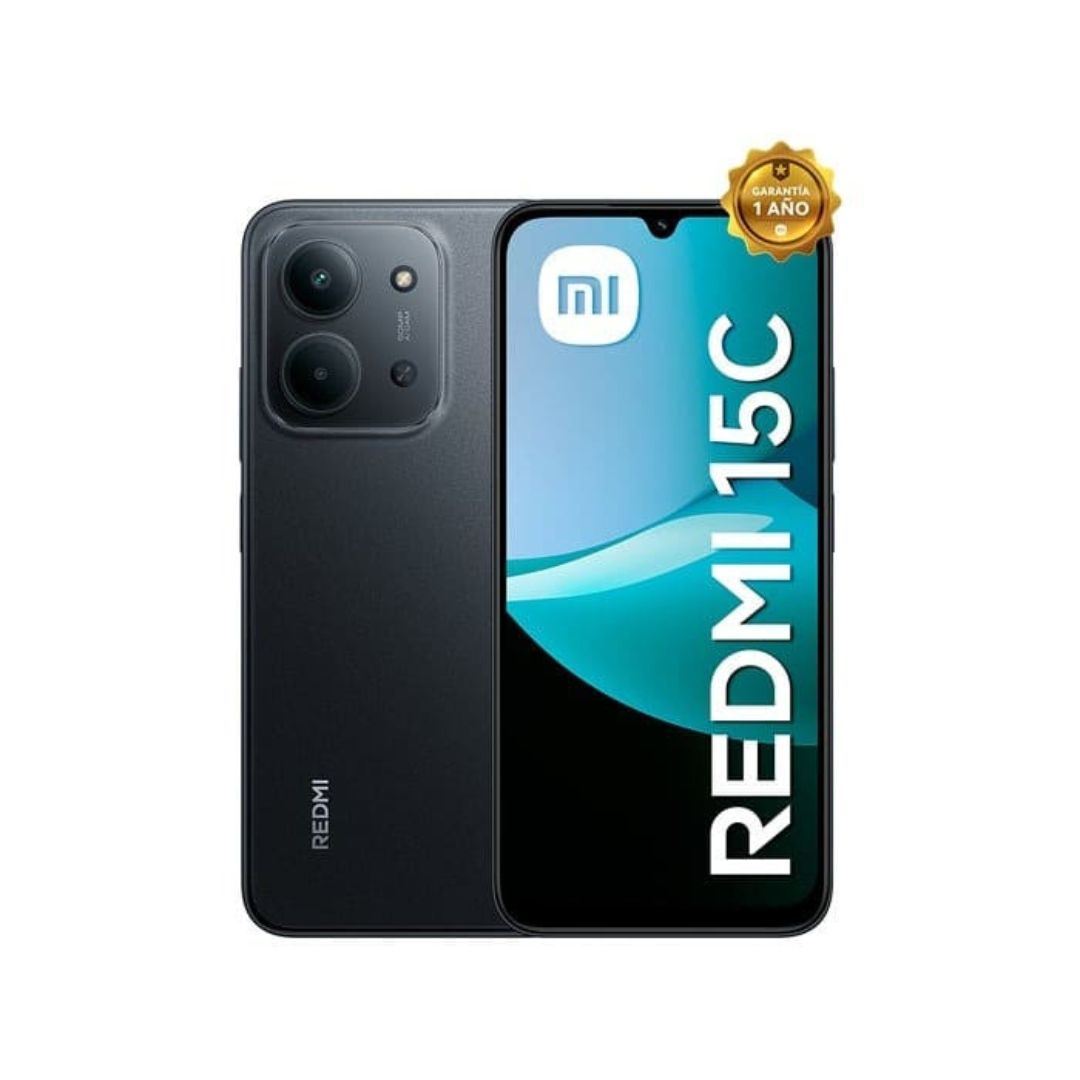 CELULAR XIAOMI REDMI 15C 4GB 256GB 6000mAh NEGRO