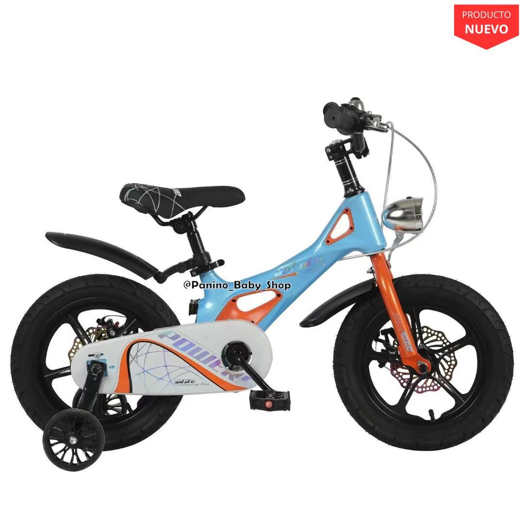 Bicicleta Aro 16 para niños -ANTULE PRO- Celeste