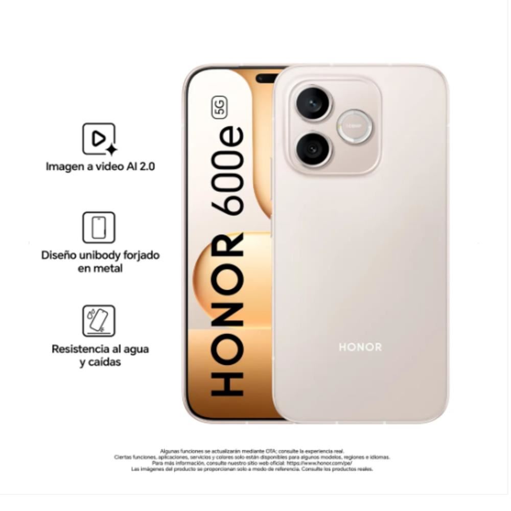 Celular HONOR 600e (8GB+512GB) (LNA-NX3) - Dorado