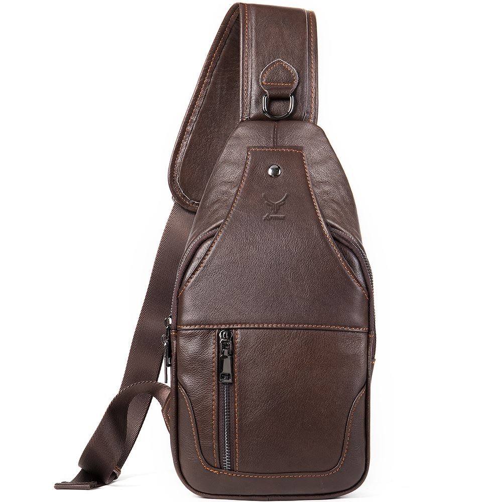 Pechera de Cuero Vacuno Diseño Moderno 7702