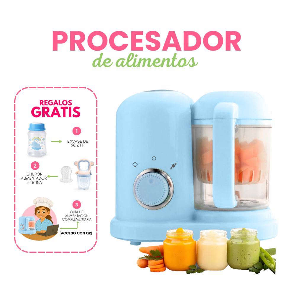 Procesador de Alimentos para bebé  3 en 1