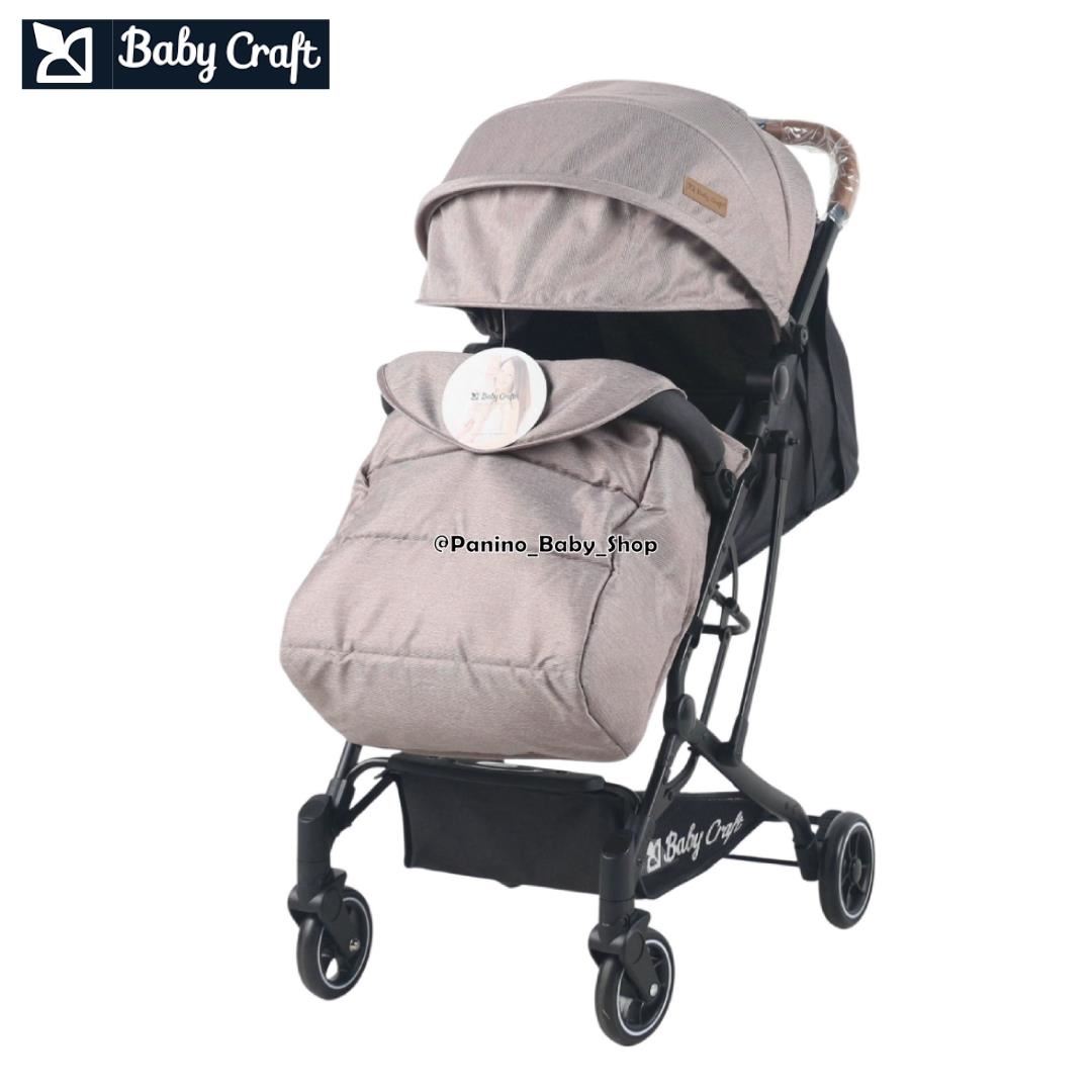 Coche Maleta Compacto de Viaje para Bebés -CLICK II- Beige