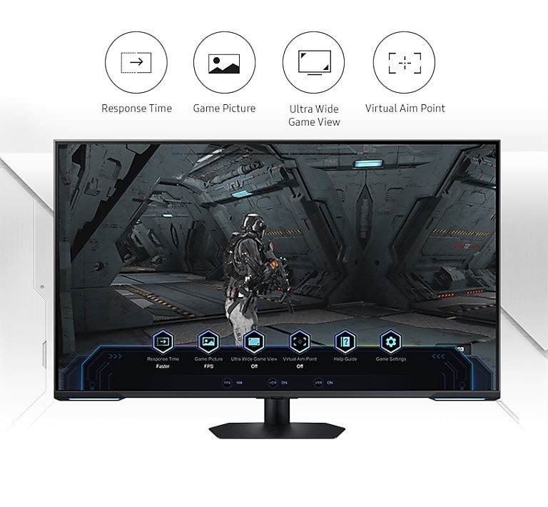 Monitor gaming curvo Samsung Odyssey NEO 32 UHD 240Hz Blanco - Monitor LED