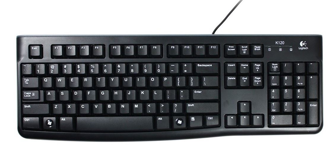 Teclado Logitech K120 Usb