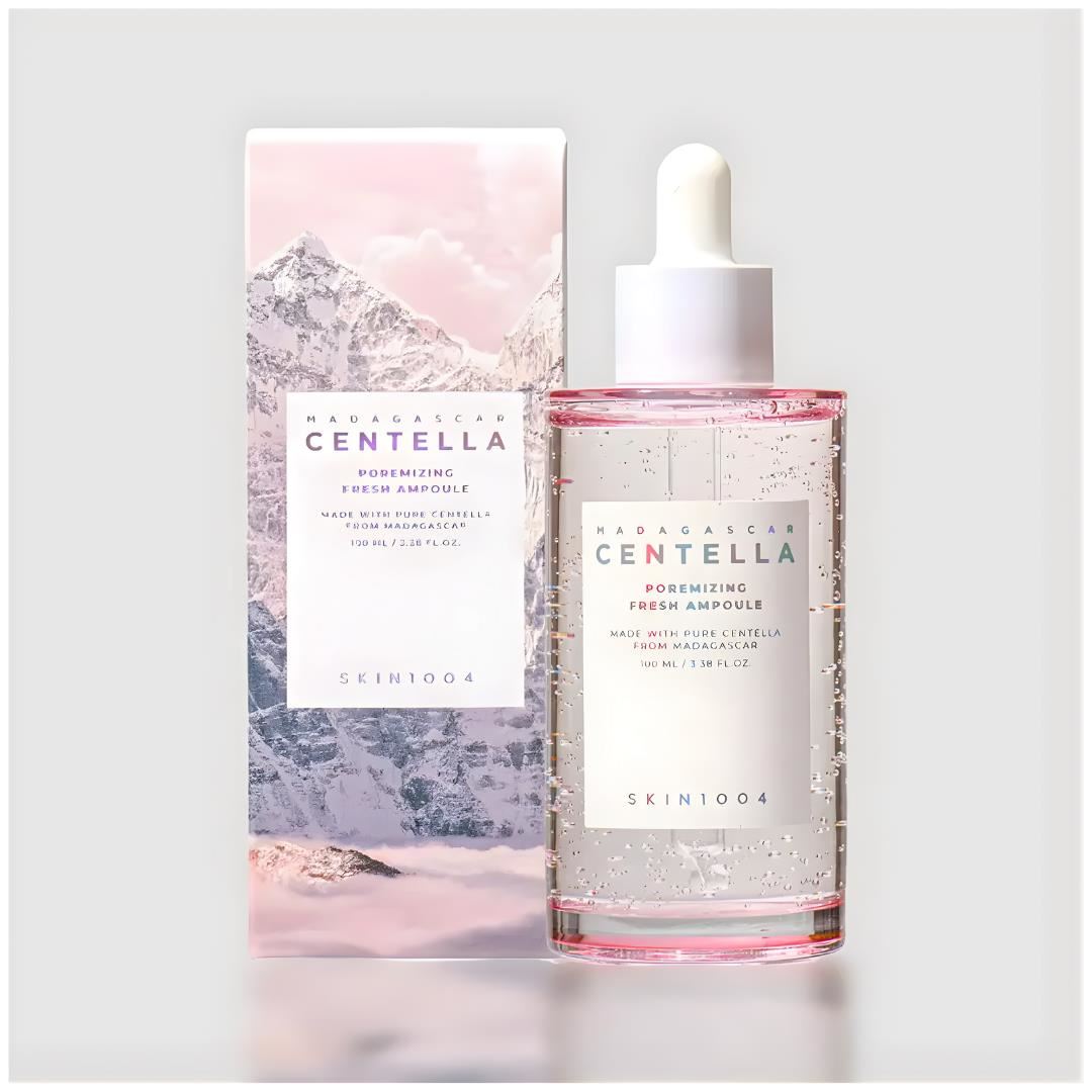 Madagascar Centella Poremizing Fresh Ampoule 100ML Ampolla Facial
