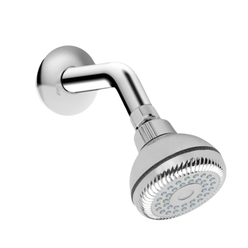 Cabeza de Ducha Redonda 4" C&A - Cromada