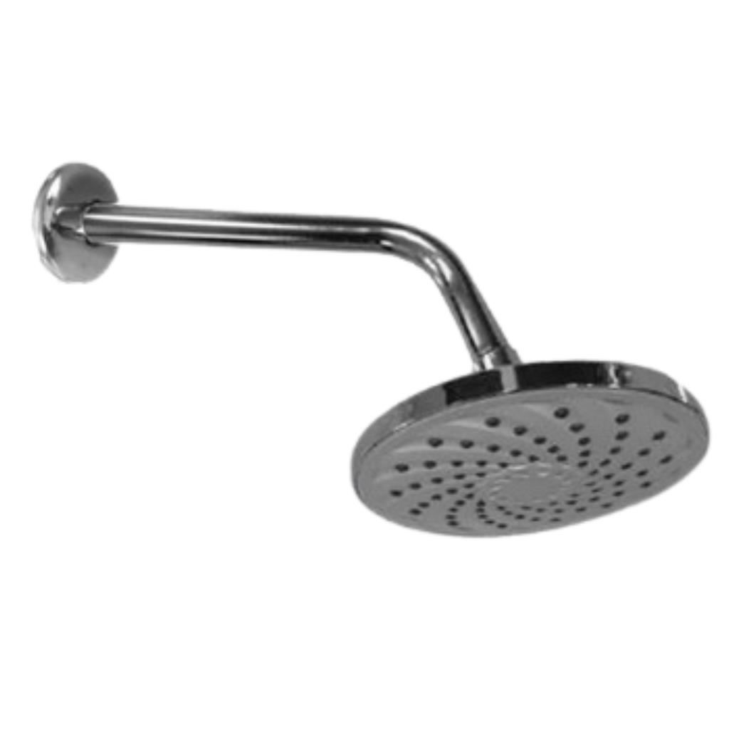 Cabeza de Ducha Cromada Circular 6"  C&A   -  Cromada