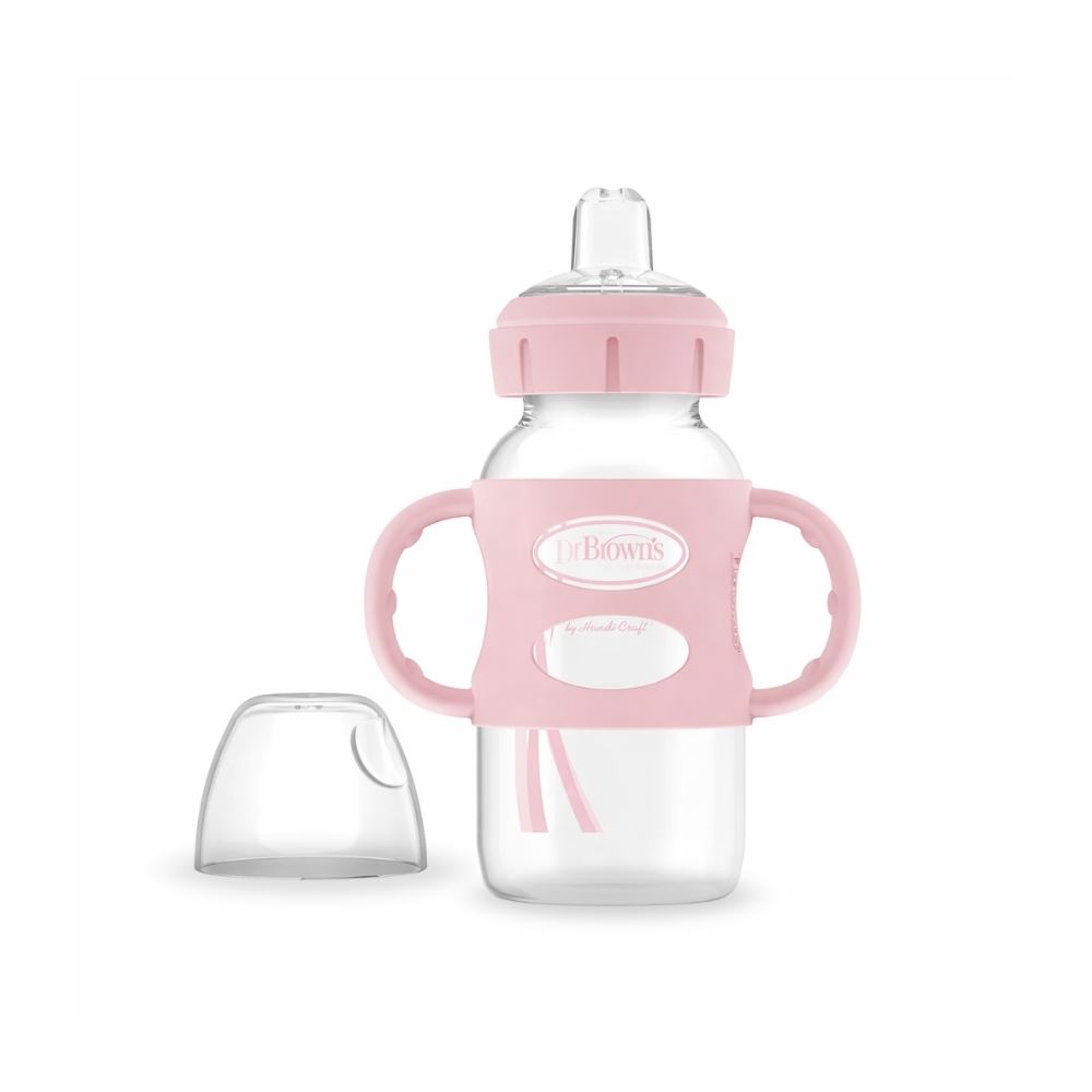 Biberón de Transición Dr. Brown's Boca Ancha 9oz Polipropileno PICO DE PATO