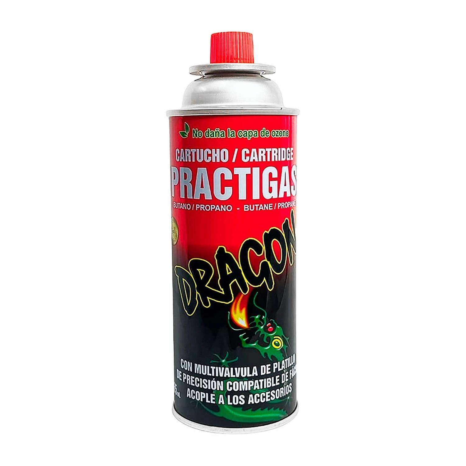 Gas Butano Propano Dragón con Válvula Universal 485ml
