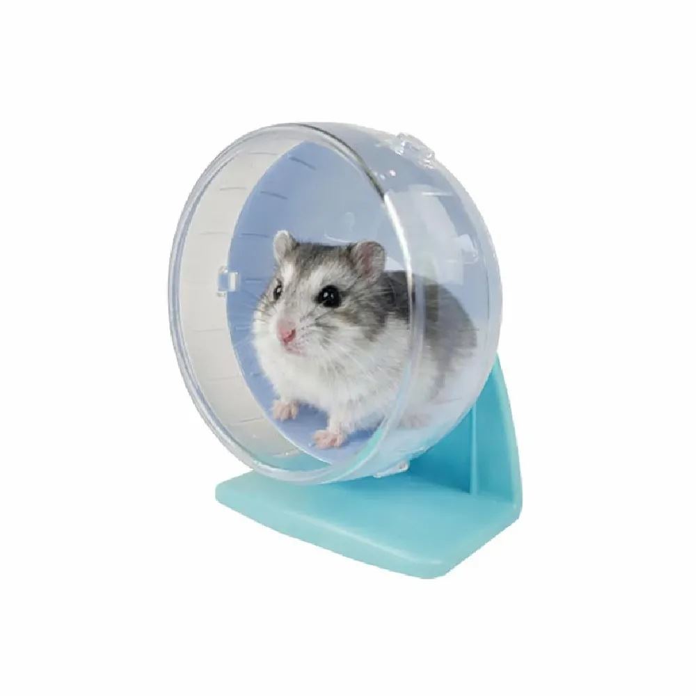 Rueda Pequeña Para Hamster Ruso Color Celeste