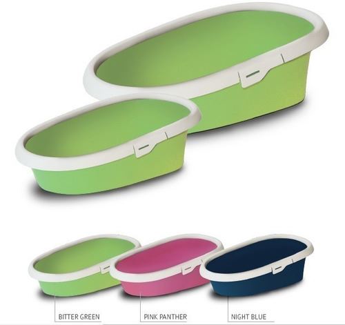 ARENERO ABIERTO PARA GATOS FUCSIA